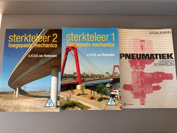 Sterkteleer 1 & 2 + Pneumatiek (1993) - Studieboeken