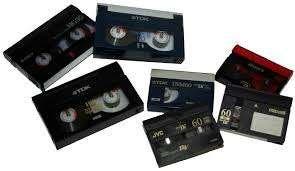 Video banden of camerabandjes digitaliseren