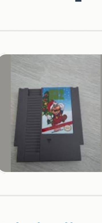 Super Mario 2 NES Christmas Edition - Gezocht!