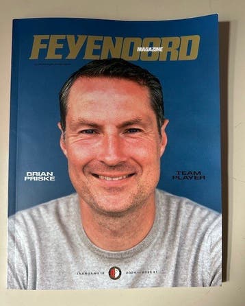 Tijdschrift Feijenoord Magazine jaargang 18 2024-2025 NIEUW