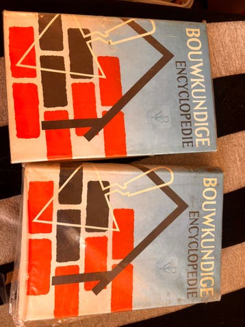 2 oude gratis delen bouwkunde encyclopedie, a/k & l/z