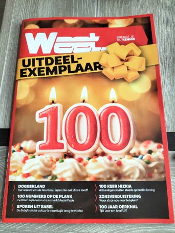 Weet Magazine Jubileum Exemplaar - 100e Nummer