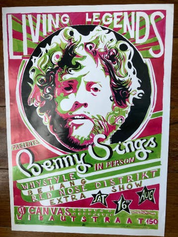 Living Legends affiche made by Nico Proietti