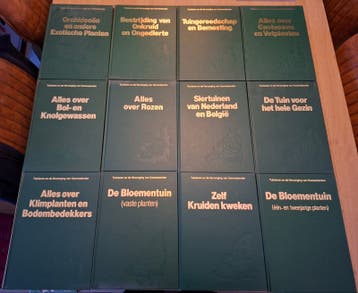 Tuinieren en de verzorging van kamerplanten, 25 delige set