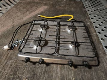 Gasfornuis opbouw