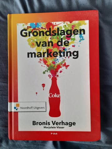 Grondslagen van de Marketing 9e - 9789001853174