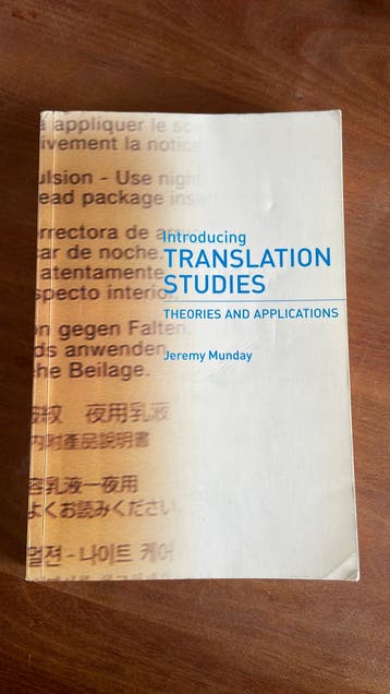 Translation Studies, Theories and Applications