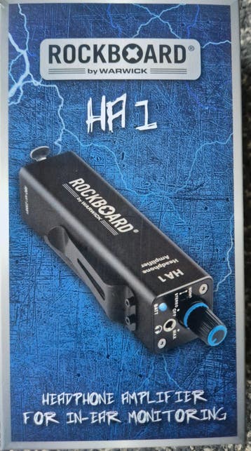 RockBoard HA 1 in ear Hoofdtelefoonversterker