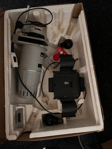 Leuke vintage fotoprojector/vergroter van het merk OPEMUS 4.