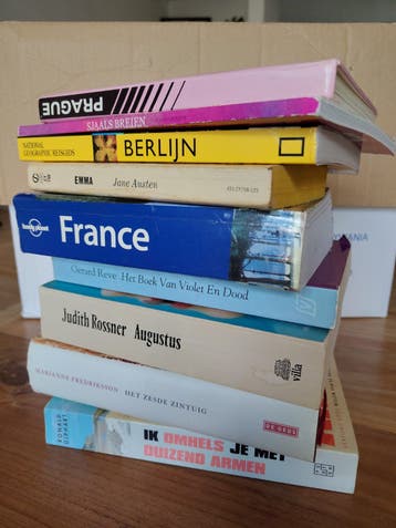 Boekenpakket: Romans, Reisgidsen en Hobbyboek