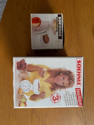 Soehnle Boutique en Combi Keukenweegschalen - Vintage