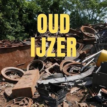 Inzameling oude apparaten, fietsen, velgen, accu's, printers