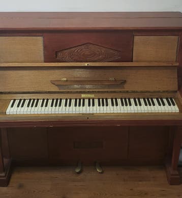 Antieke Otto Marquardt Piano - Berlijn (J.Zijlman Rotterdam)