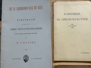 Kerkhistorische publicaties oa Kuyper, Schilder, Bavinck