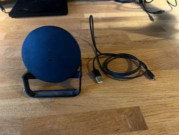 Belkin Draadloze Oplader met Standaard - Zwart