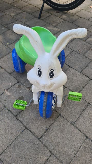 Leuke konijnen fiets voor kinderen