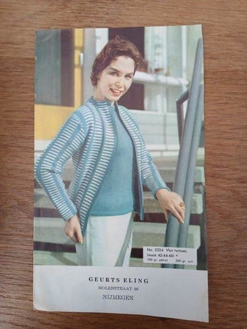 Folder van 'Geurts Eling' Nijmegen