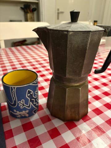 Italiaans Moka espresso 6 kopjes