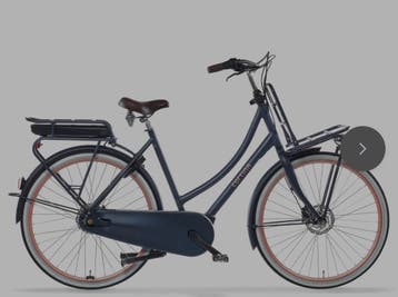 gestolen!! elektrische cortina U4 dames fiets Blauw