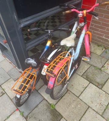 Twee kinderfietsen - Gebruikt maar in goede staat