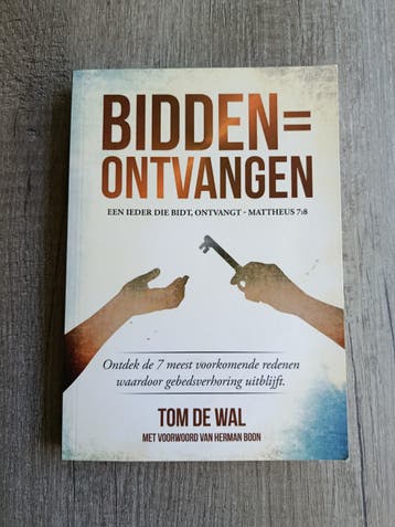 Bidden is ontvangen Tom de Wal