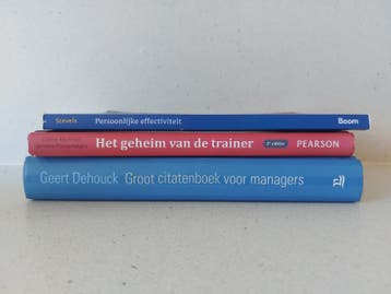 gratis: setje boeken voor trainers