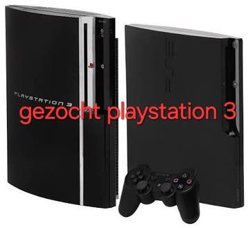 Gezocht playstation 3