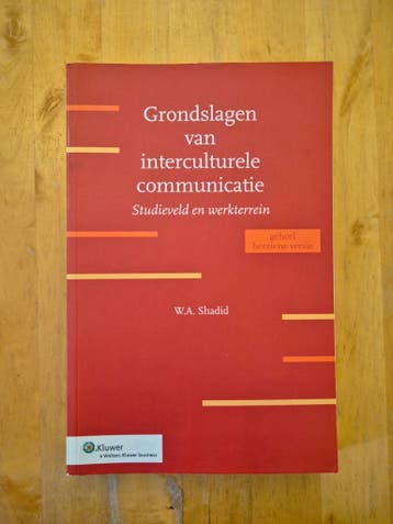 Gratis: Grondslagen van interculturele communicatie - Shadid