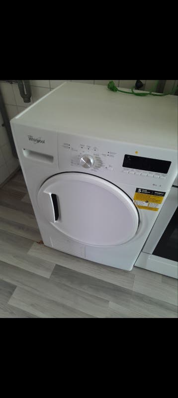 gratis whirlpool droger DEFECT