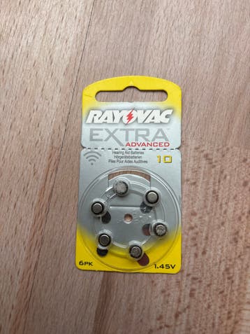 Rayovac Extra Advanced Hoortoestel Batterijen 6 stuks