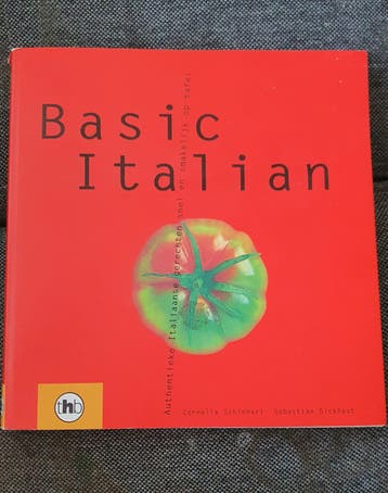 Basic Italian kookboek Italiaans eten.