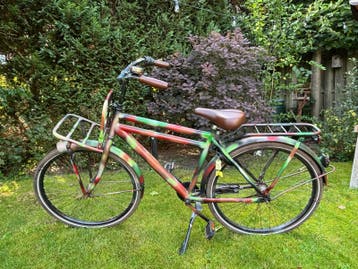 Opknapper fiets - Camouflage look