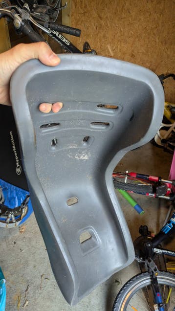 Babboe zitverkleiner voor bakfiets