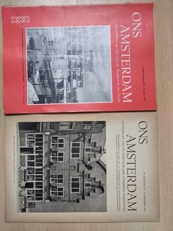 Ons Amsterdam - Vele jaargangen