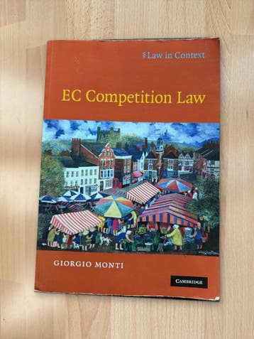 Gratis: EC Competition Law - Giorgio Monti (Cambridge)