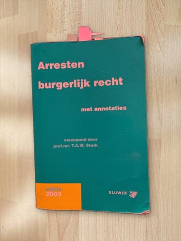Gratis: Arresten burgerlijk recht (Sterk, editie 2003)