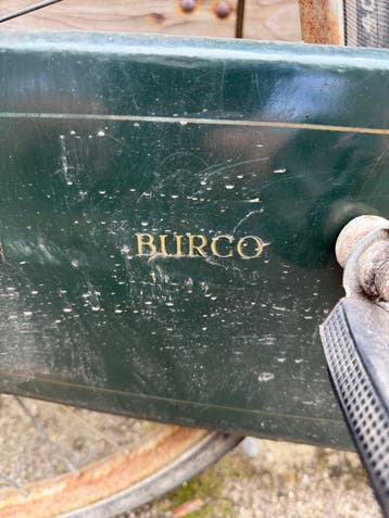 Gratis vandaag af te halen Schuurvondst! Burco herenrijwiel