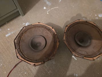Vintage philips luidsprekers - 2 stuks philips