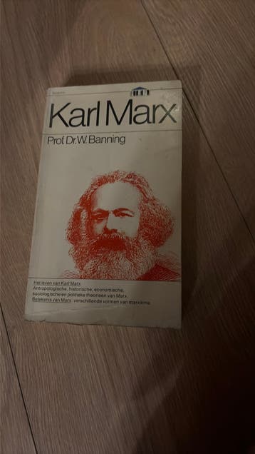 Karl marx prof dr w banning boek