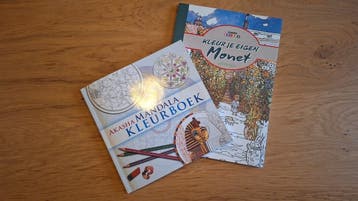 Kleurboeken voor volwassenen: Mandala & Monet (2 stuks)