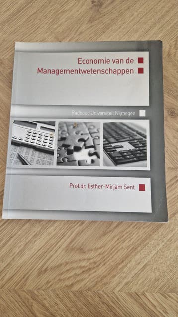 Economie van de Managementwetenschappen