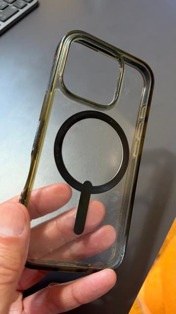Zagg Hoesje voor iPhone 16 Pro - Transparant met MagSafe