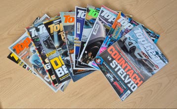 11 tijdschriften van topgear uit 2022