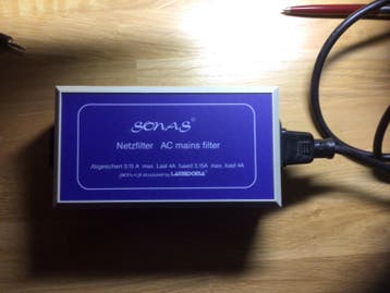 Sonas Netfilter AC Mains Filter & Hoofdtelefoon Adapter (2x)