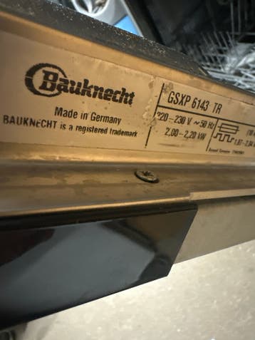 GRATIS: Bauknecht GSXP 6143 TR Inbouw Vaatwasser