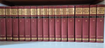 Winkler Prins Encyclopedie met jaarboeken