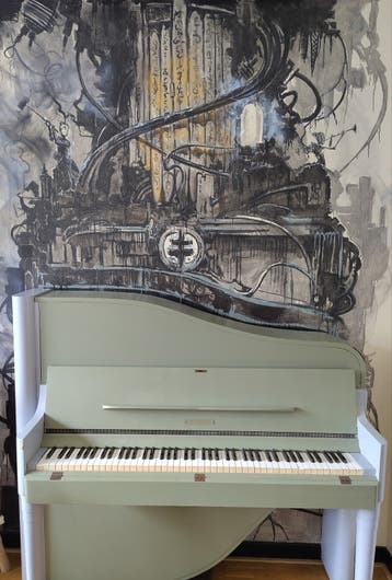 Gratis Rippen vleugelpiano