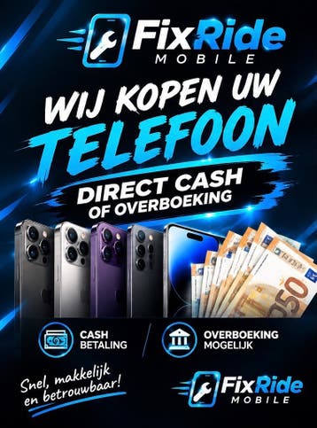 wij kopen uw defecte/werkende telefoon op
