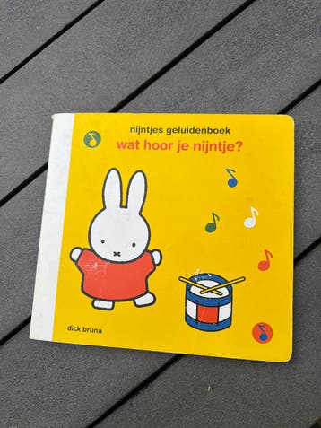 Nijntjes Geluidenboek: Wat hoor je Nijntje?