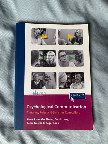 Psychological Communication: Theories, Roles and Skills
